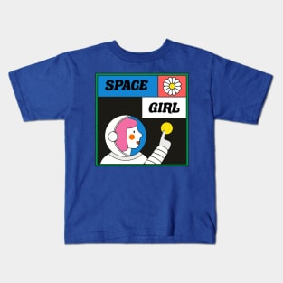 Space Girl Kids T-Shirt